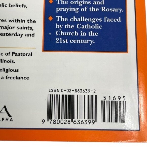 Complete Idiot's Guide to Understanding Catholicism Paperback Book 2000 - Picture 12 of 16